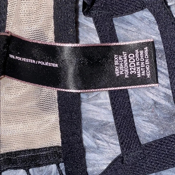 Victoria secret nude black  polka dots lace bra - Picture 7 of 11